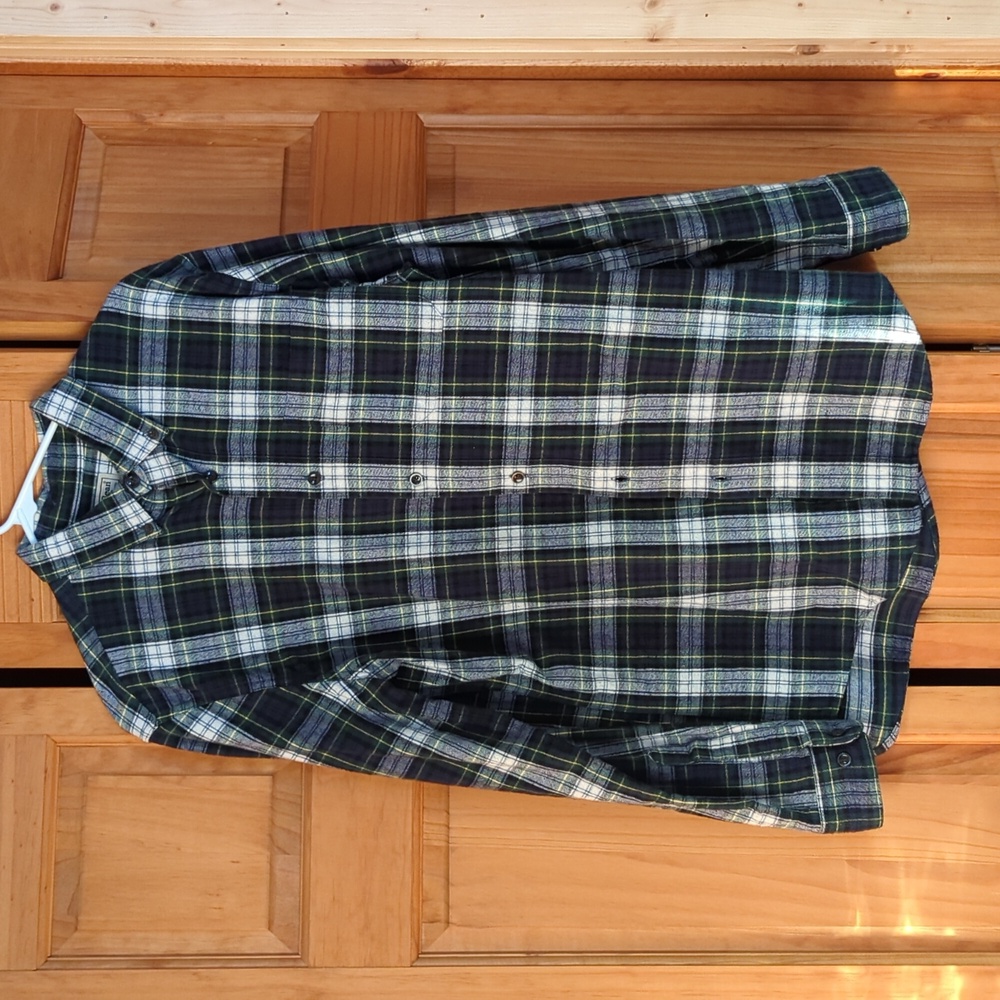 Men's LL Bean flannel shirt size M reg fitted